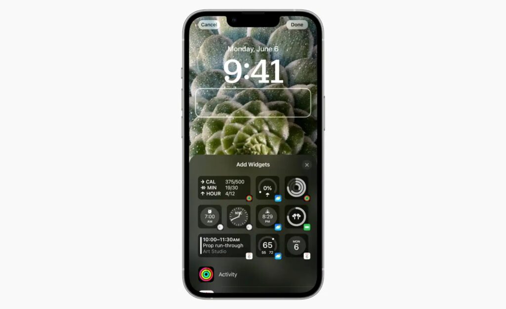 Widgets